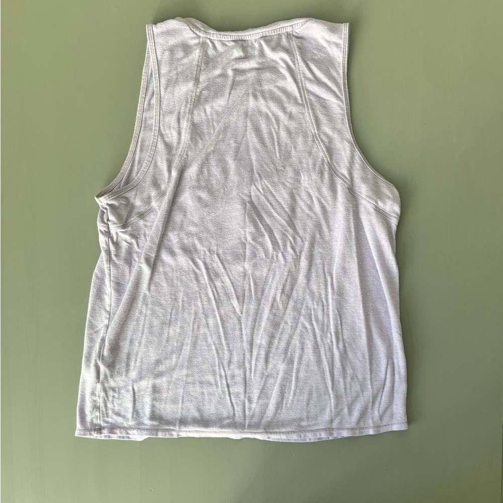 Purple Reebok Racerback Tank Top - Picture 2 of 2